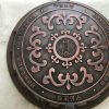 Chemical Copper Artistic Manhole Cover